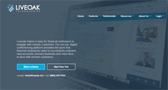 Desktop Screenshot of liveoak.net